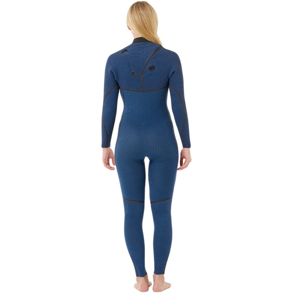 2026 Rip Curl Da Donna E-Bomb 3/2mm Zip Free Muta 16MWFS - Black